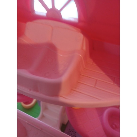Fisher Price Little People Happy Sounds Home Pink Doll House - Picture 13 of 16